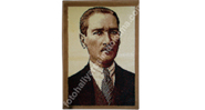 Atatürk Halı Dokuması Portresi Atatürk Halı Dokuması Portresi