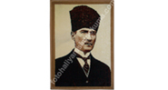 Atatürk Halı Dokuması Portresi Atatürk Halı Dokuması Portresi