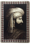 Fatih Sultan Mehmet Halı Dokuma Portresi