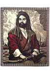Hz. Ali Halı Dokuması Portresi
